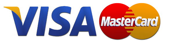 Any Visa, MasterCard, AMEX and JCB